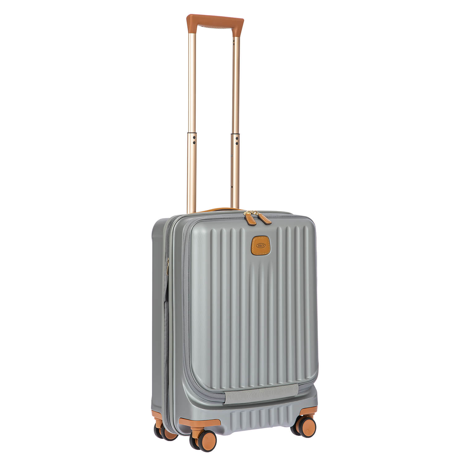 Bric's Capri 21" Expandable Carry-on Suitcase in silver